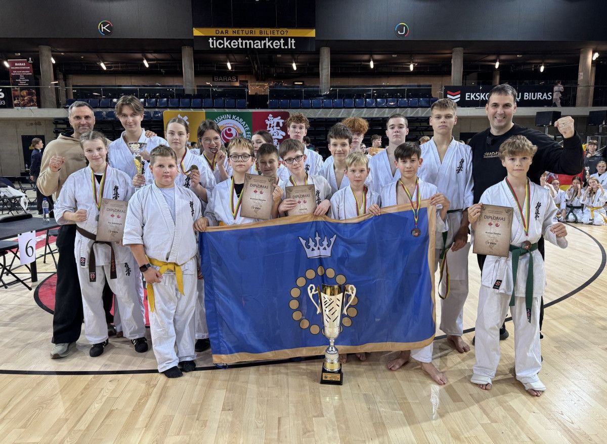 Karate kiokušin mokykla „Shodan“ - stipriausia moksleivių komanda 17-us metus iš eilės