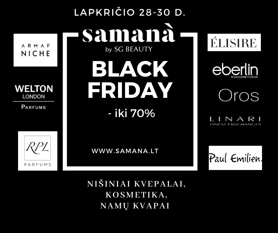 SG Klinika Palangoje kviečia į "žiaurių" išpardavimų Black Friday
