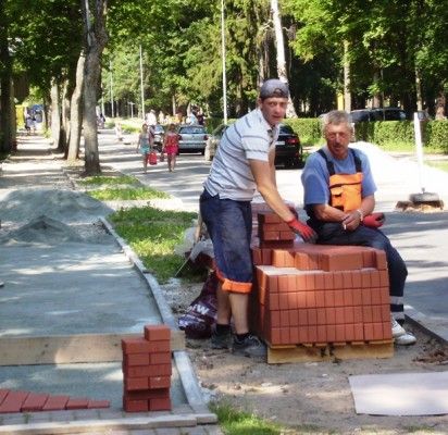 Rekonstruojamos Palangos gatvės kurorto veidą pagražins jau netrukus
