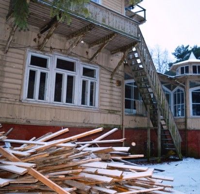 Istoriniame Palangos „Anapilyje“ triūsia restauratoriai