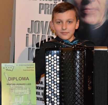 Palangą Mantas Leonardo Lizzi garsino Serbijoje