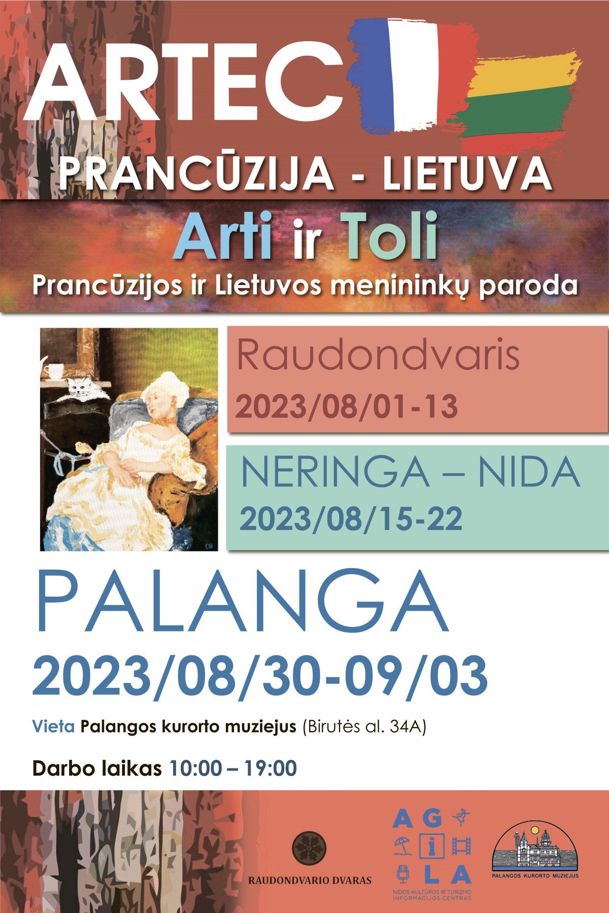 Prancūzų dailininkų asociacija ARTEC rengia parodą „Arti ir Toli“