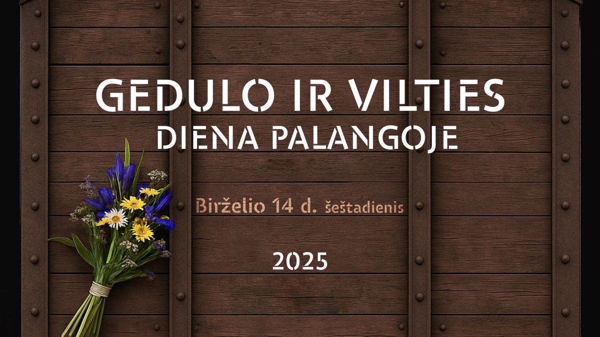Gedulo ir vilties diena Palangoje