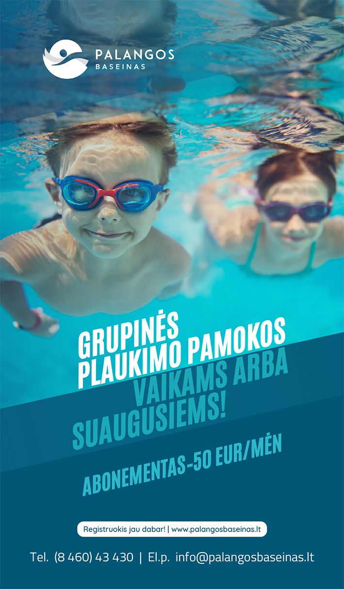 Grupinės plaukimo pamokos