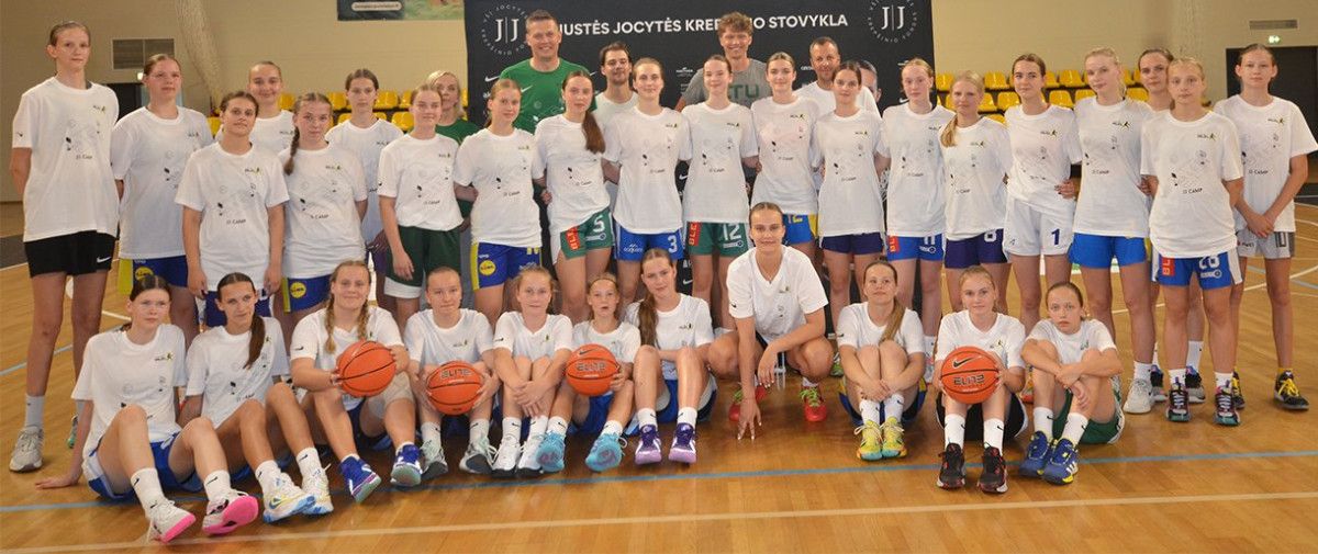 Palangoje vyko J. Jocytės krepšinio stovykla