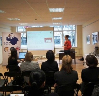 Palangiškiai seminare aktyviai domėjosi euro įvedimo aktualijomis