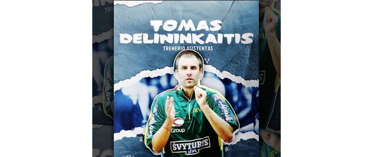Tomas Delininkaitis – naujas „Kuršių“ asistentas