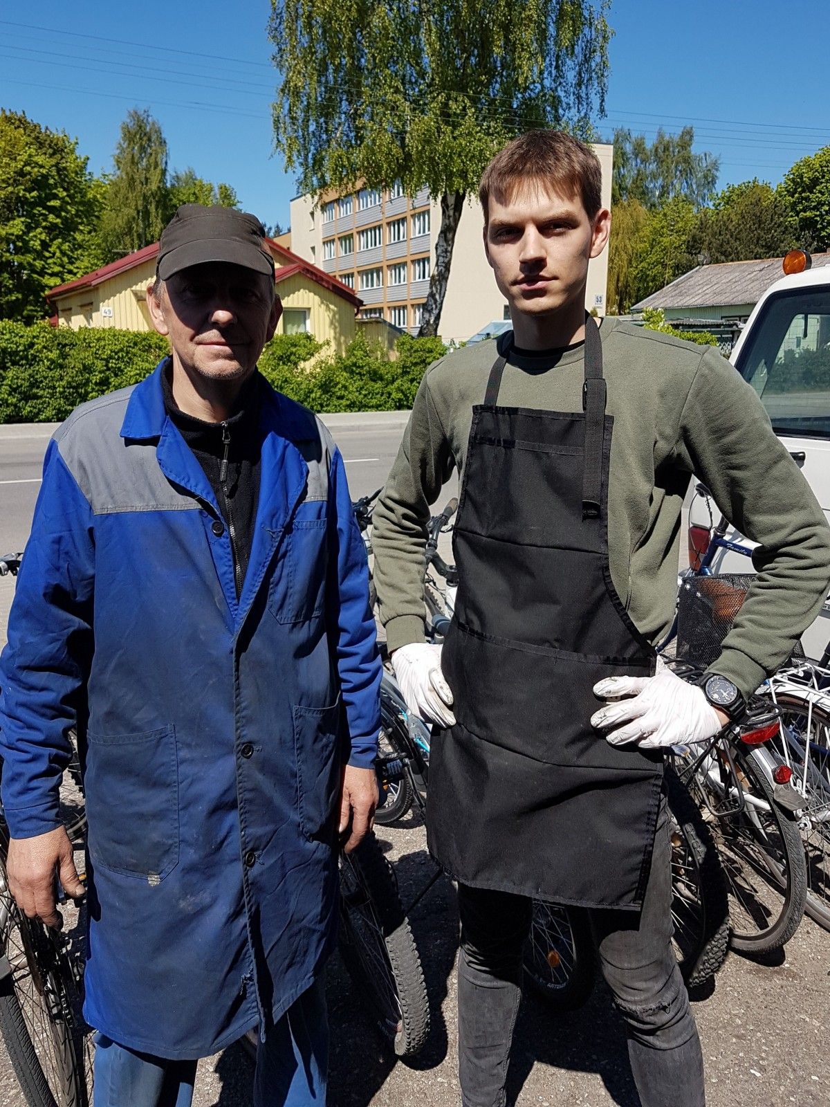Netipiškiausias Palangoje jūsų dviračio remontininkas Stasys - jaunas, gražus, protingas (VISĄ STRAIPSNĮ SKAITYKITE PENKTADIENĮ "PALANGOS TILTE")