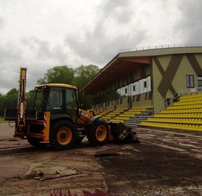 Palanga tesi pažadą sportininkams – pradėta stadiono renovacija