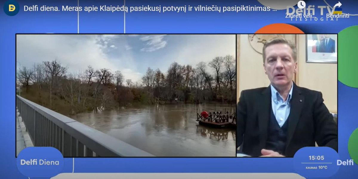 Baiminasi dėl stichijos Vakarų Lietuvoje: Klaipėda ruošiasi rimtai kovai