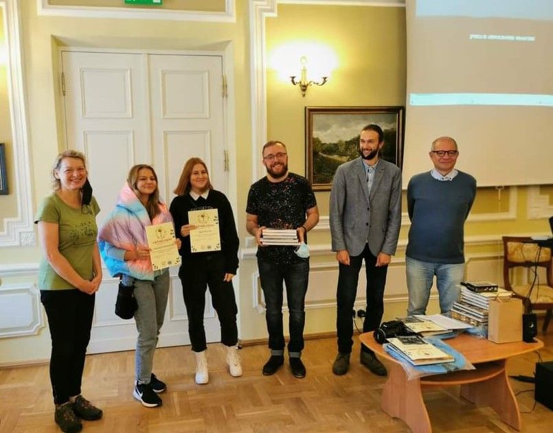 Gimnazistų patirtis nacionaliniame konkurse ,,Pamoka gamtoje: svajokime drauge!”