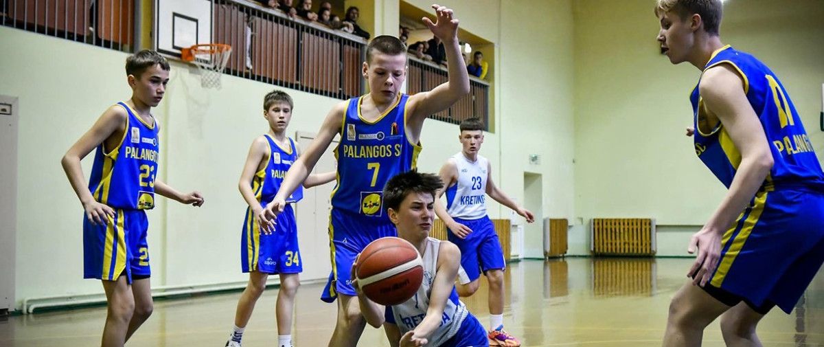 Palangos SC U14 krepšininkai - finaliniame ketverte
