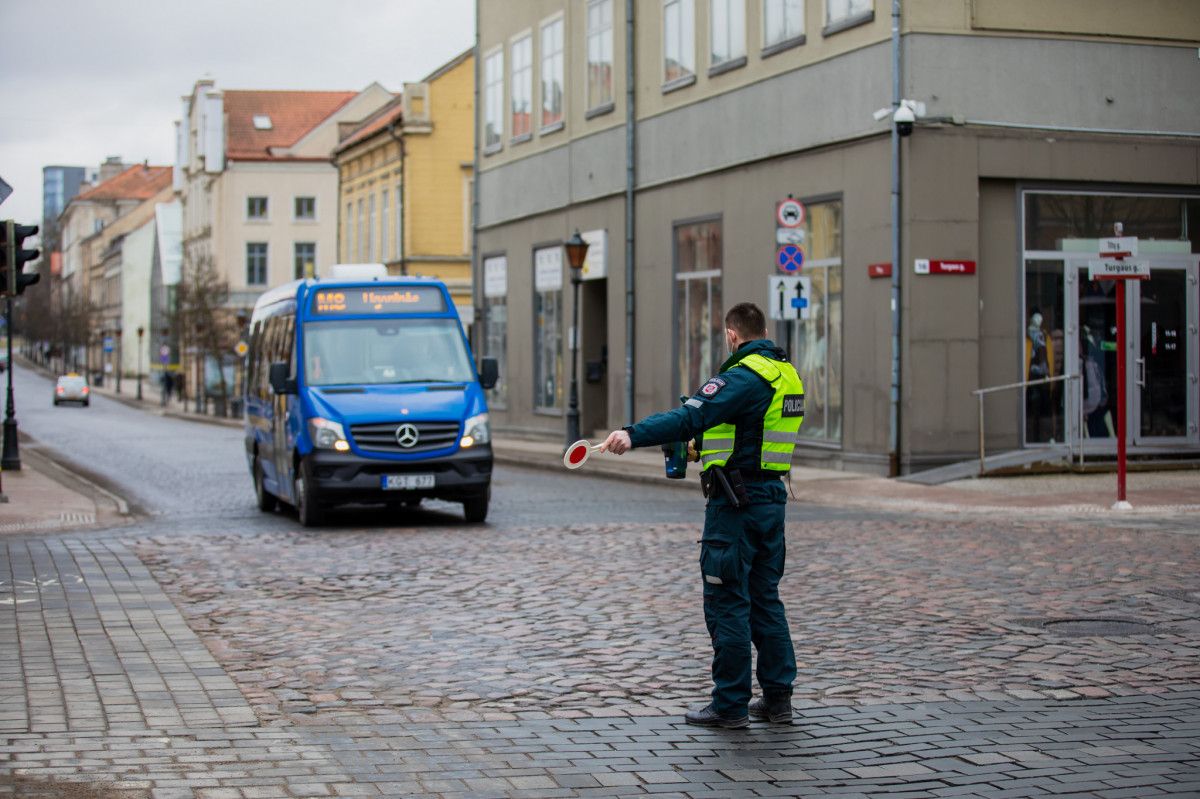 Per savaitę Klaipėdos apskrities kelių policijos pareigūnai nustatė 12 neblaivių vairuotojų