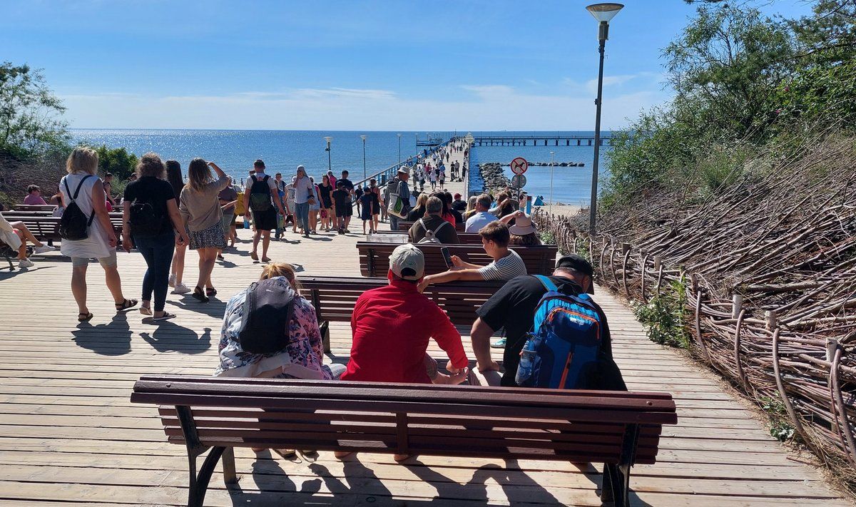 Palanga birželio viduryje. FOTO: INDRĖ PEPCEVIČIŪTĖ-BOGUŠIENĖ