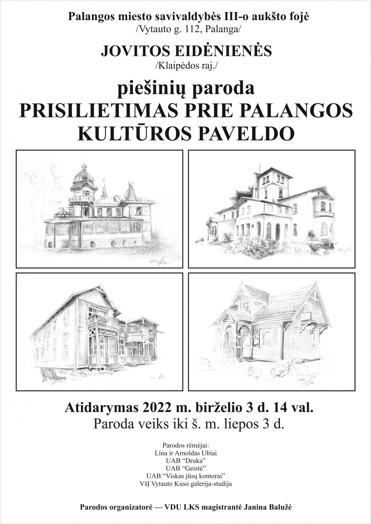 Kurorto šventės proga - nauja paroda savivaldybėje