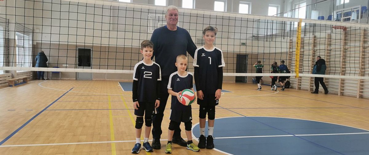 Palangos sporto centro berniukų komanda užėmė 1-ąją vietą