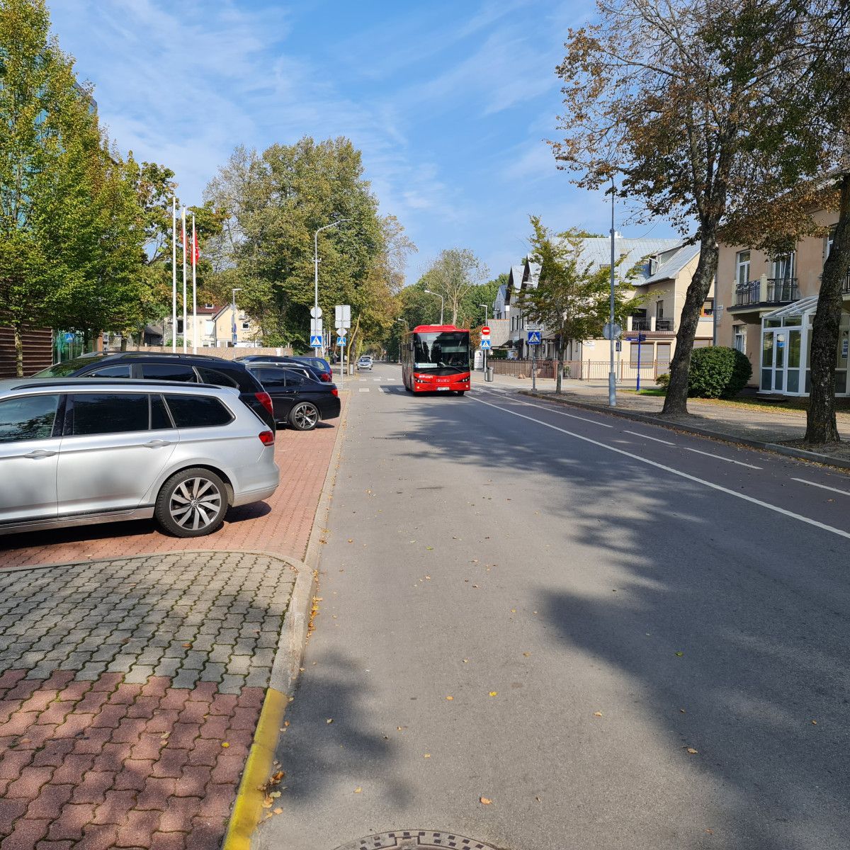 Palanga užsimojo kitąmet riboti parkavimą Vytauto gatvėje – kurorto policijos viršininkas matytų ją vien tik dviratininkų