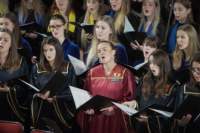 Studentų chorų festivalis / Organizatorių nuotr.