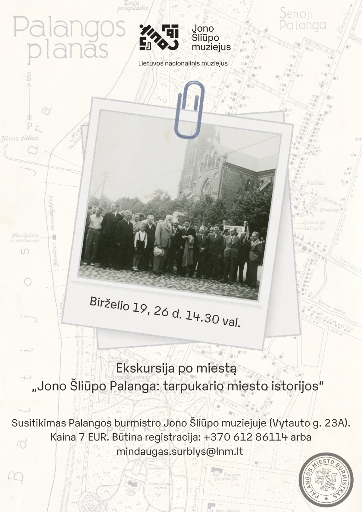 Muziejus kviečia į vasarišką kelionę po Jono Šliūpo laikų Palangą!