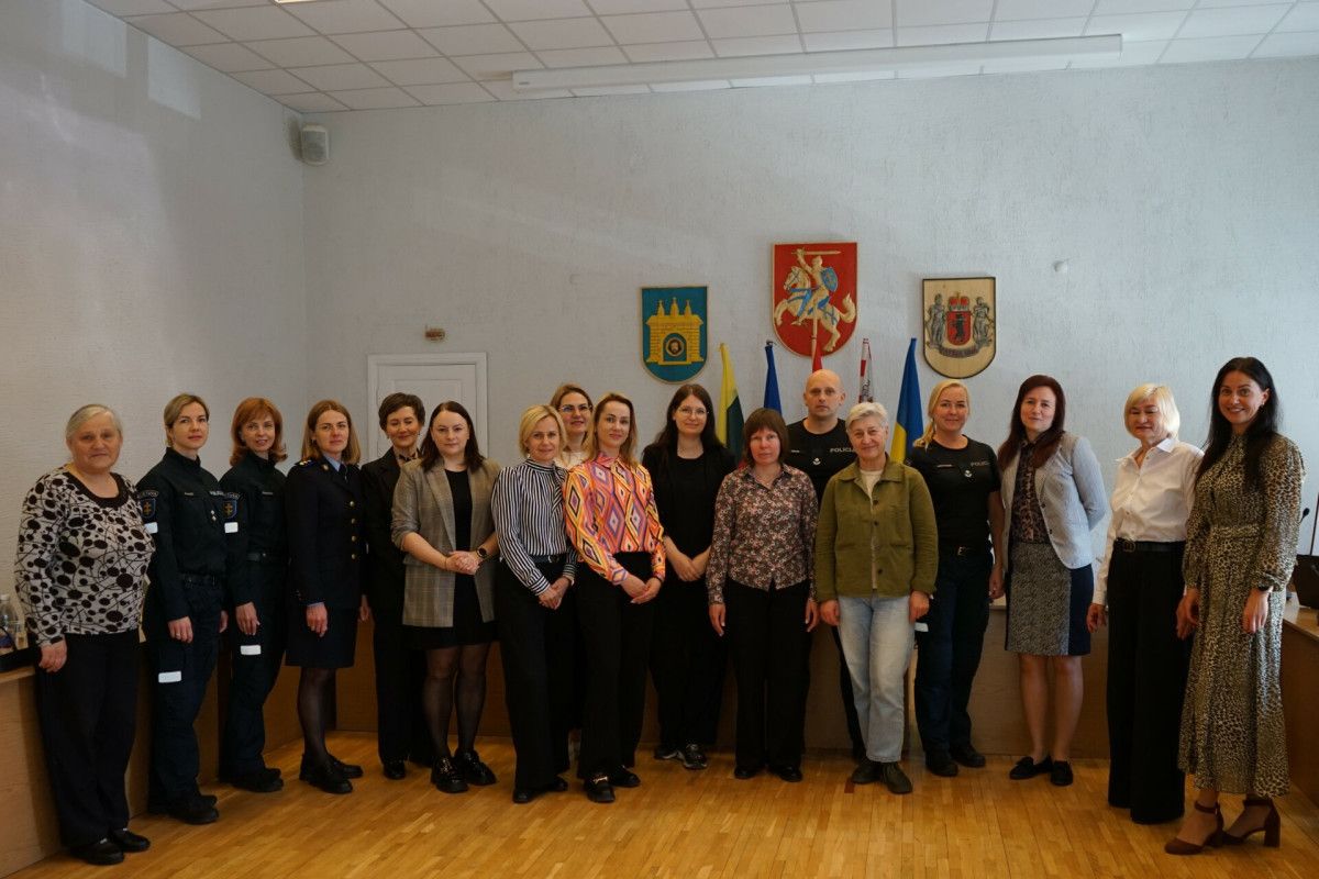 2025 m. gegužės 27 d. Palangos miesto savivaldybės smurto artimoje aplinkoje prevencijos komisija lankėsi Skuode