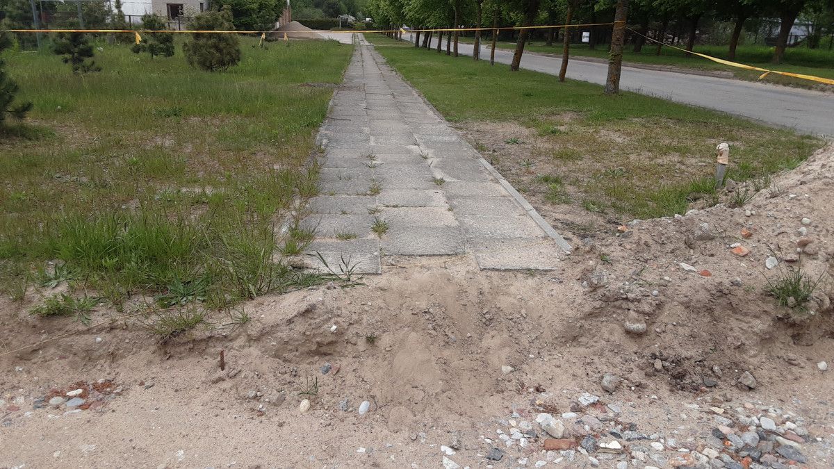 Po „Palangos tilto“ pastangų teritorijos Medvalakio 25A prižiūrėtojui liepta susitvarkyti
