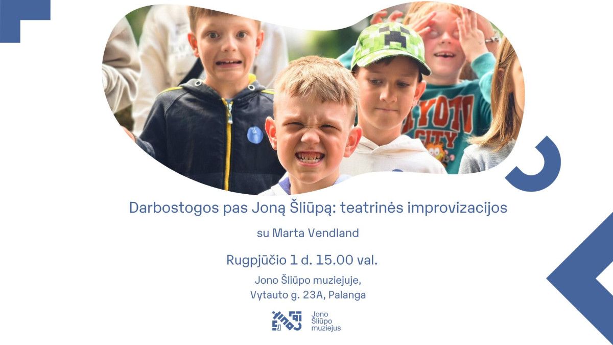 Jono Šliūpo muziejus kviečia į teatrinių improvizacijų dirbtuves
