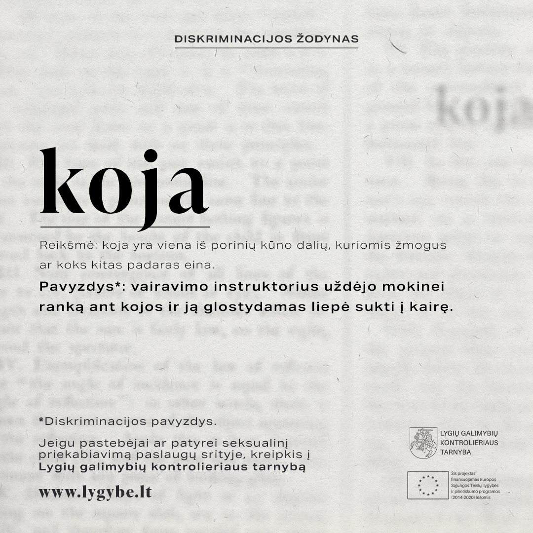 Stiprinama apsauga nuo diskriminacijos. Kokias teises įgyja Lietuvos gyventojai?