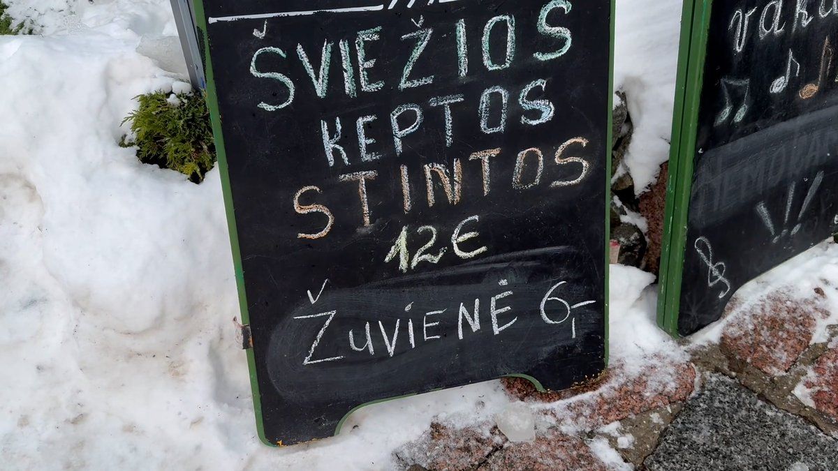 Palangoje minia, o stintos 1,5 karto brangesnės nei pernai. FOTO: ARŪNAS MILAŠIUS | DELFI