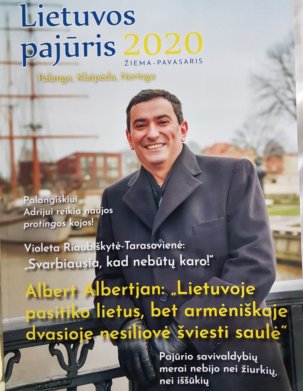 Užeikite į "Palangos tilto" redakciją nemokamo žurnalo "Lietuvos pajūris"