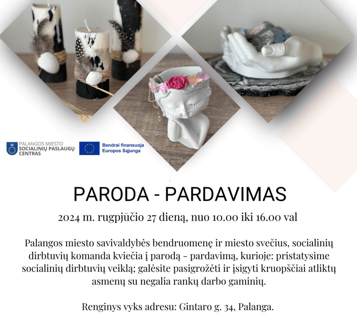 Kviečia į parodą-pardavimą