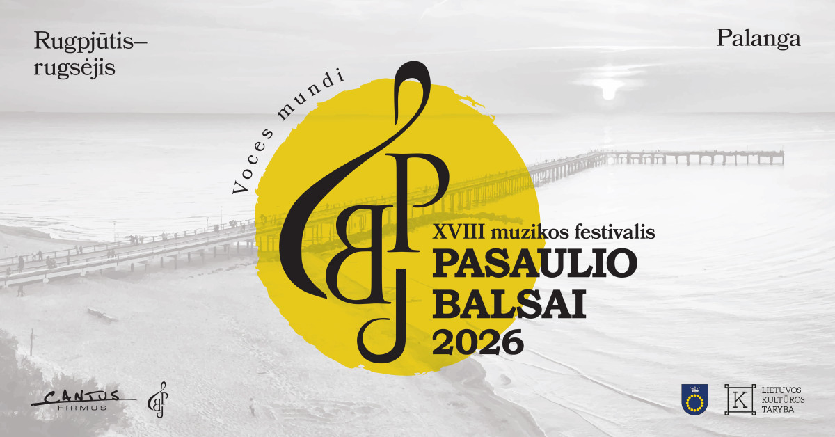 Nuo pasaulinio lygio meistriškumo iki istorinės atminties: Palangoje skambės XVIII festivalis „Pasaulio balsai“