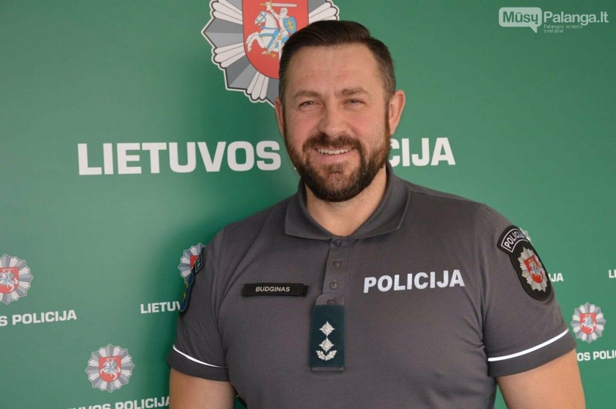 Klaipėdos apskr. VPK Palangos m. policijos komisariato viršininkas Algirdas Budginas
