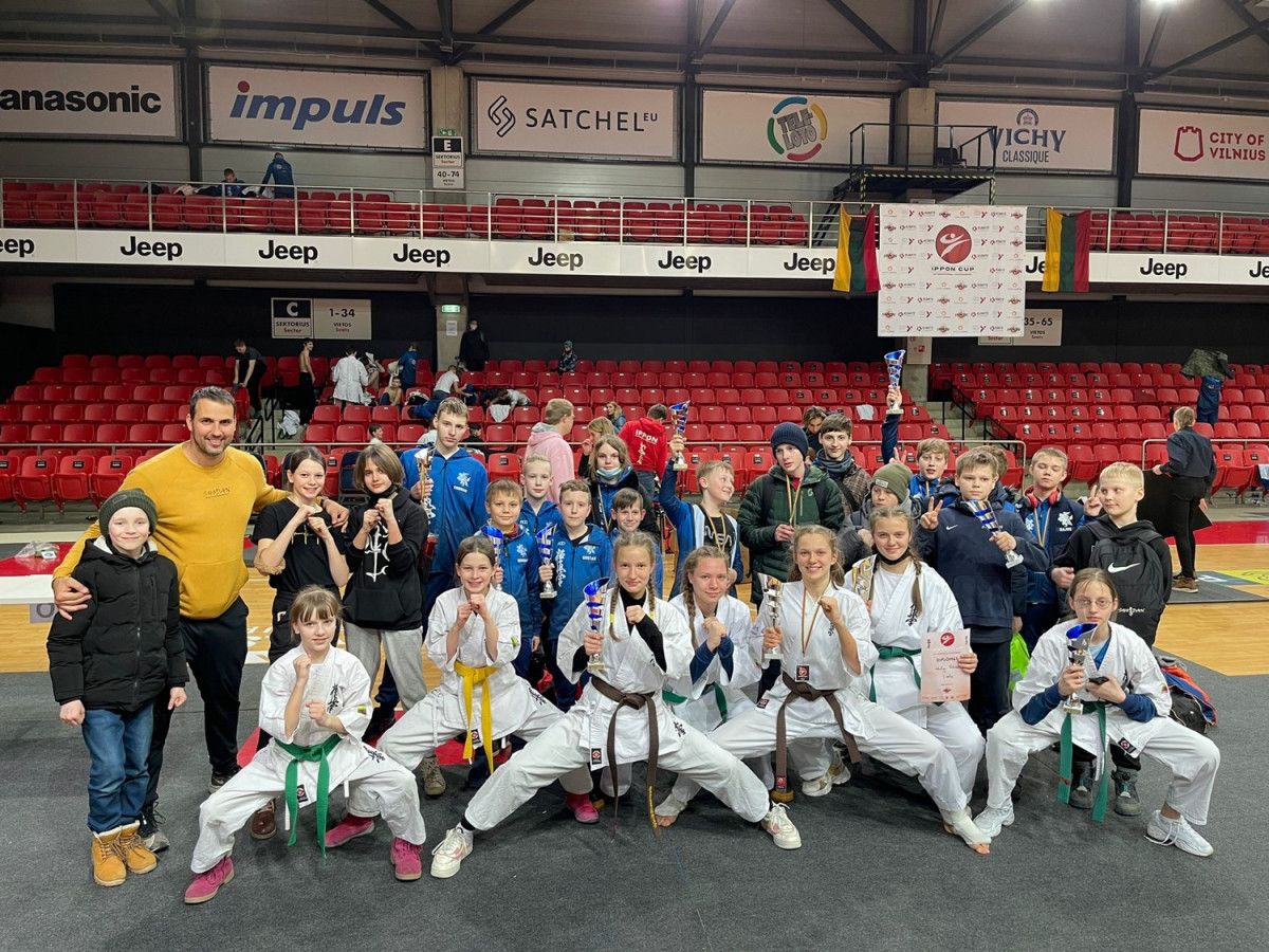 Palangos Shodan sportininkai „IPPON CUP 2022“ varžybose
