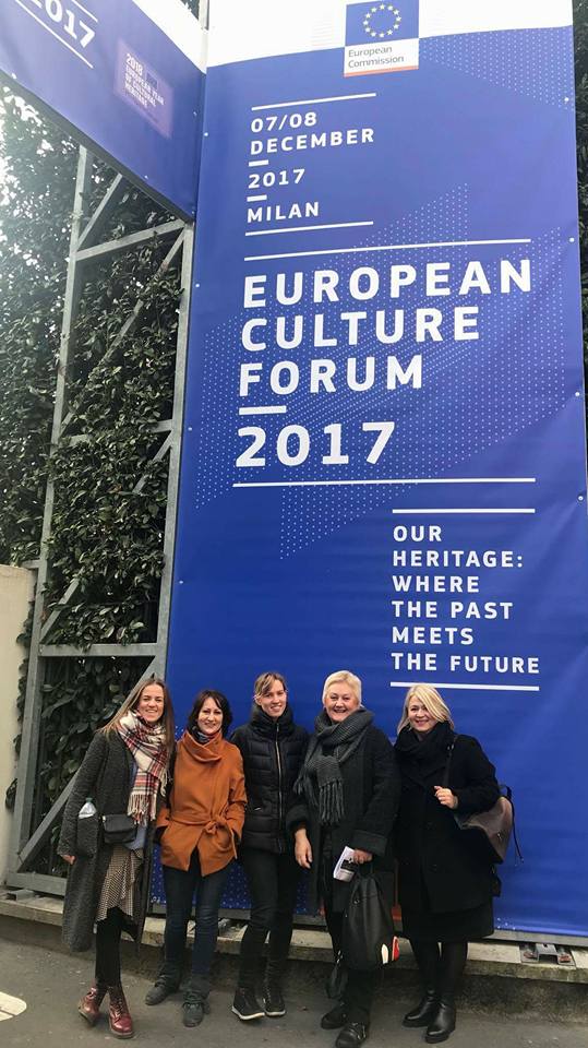 Palangos kultūros ir jaunimo centro darbuotojai sugrįžo iš Europos kultūros forumo Milane