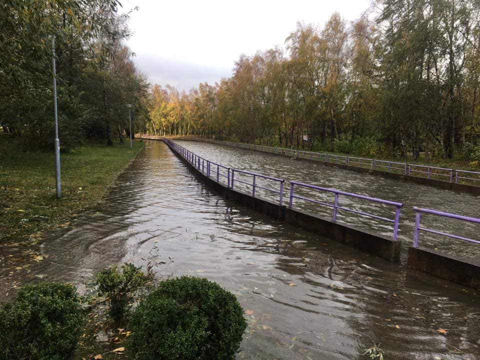 Kurorte siautėjo uraganinis vėjas