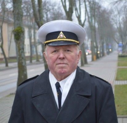 Klaipėdos apskrities Jūros šaulių trečiosios rinktinės Palangos šaulių šeštosios kuopos vadas Adolfas Sendrauskas.