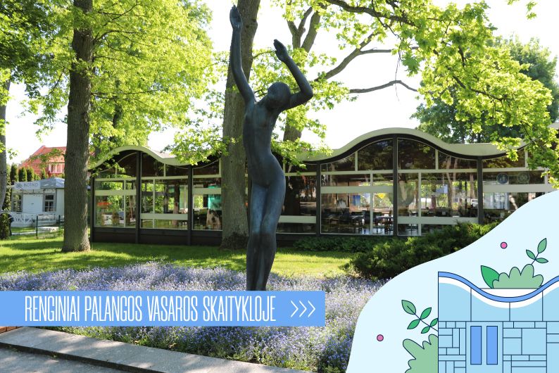 Atostogos tarp knygų ir žvaigždžių: rugpjūtis Palangos vasaros skaitykloje!