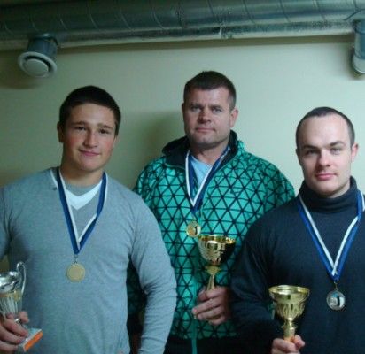 R. Skripkauskas, V. Juknevičius ir T. Ektis į Palangą parvežė visų spalvų medalius.