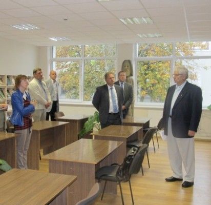 Ekspoziciją pristatė Palangos vandentiekiu dar ir dabar dažnai pavadinamos įmonės buvęs vadovas V. B. Litvaitis.