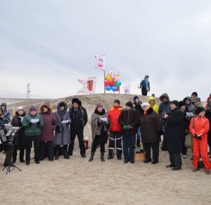 Šventojiškiai Vasario 16-ąją šventė išties netradiciškai.