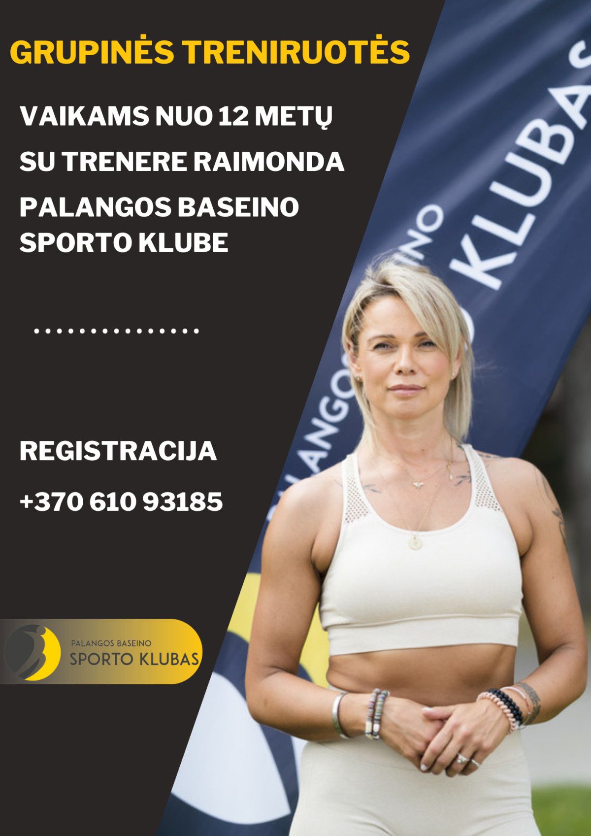 Grupinės treniruotės Palangos baseino sporto klube