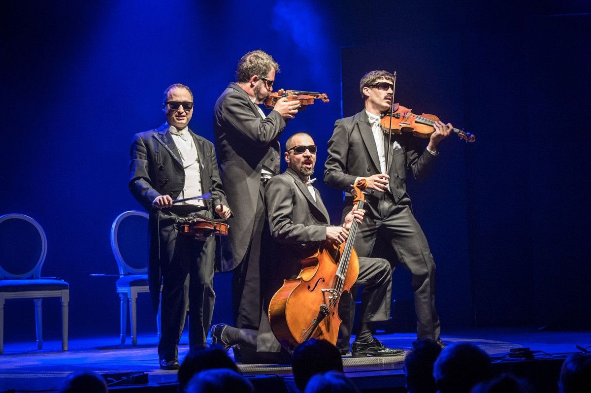 „PaGAGnini“ šou recenzija: muzikos chuliganai Lietuvoje