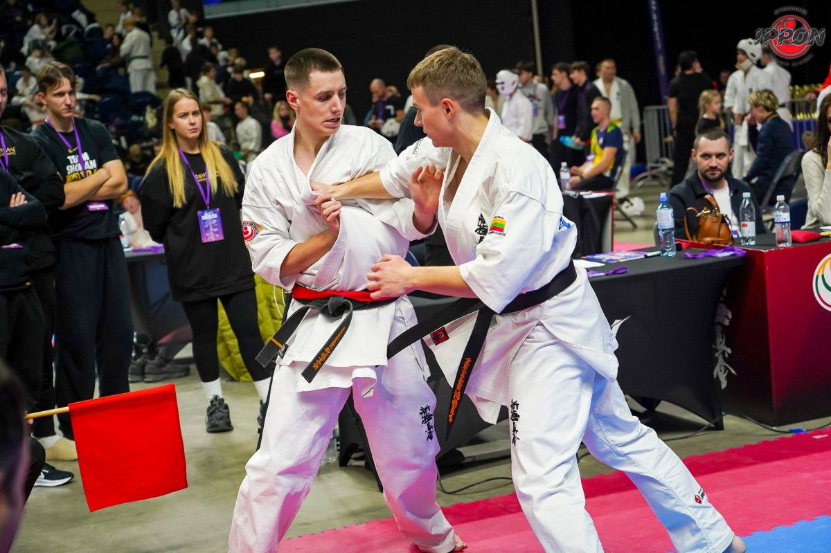 Karate mokyklos „Shodan“ auklėtinių pergalės viename didžiausių Europos karate kyokushin turnyrų „Ippon Cup 2025“