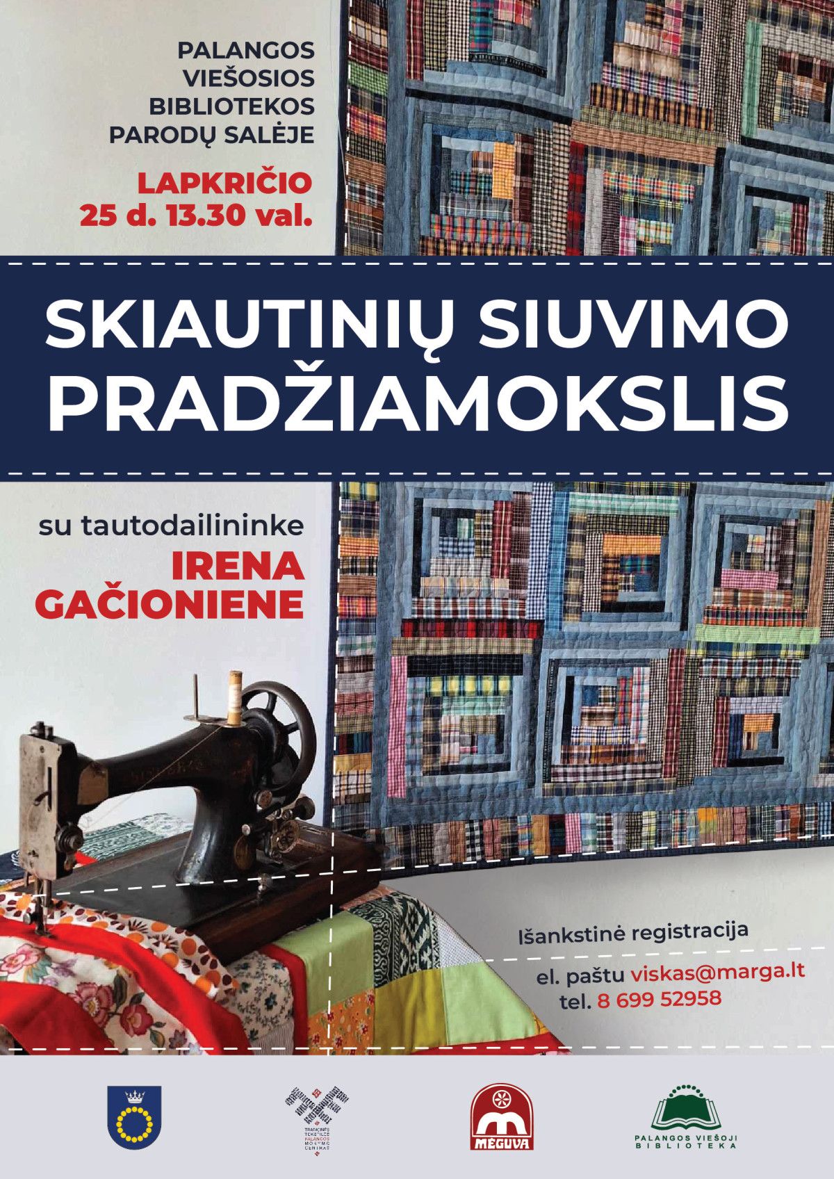 Skiautinių pradžiamokslis su tautodailininke Irena Gačioniene