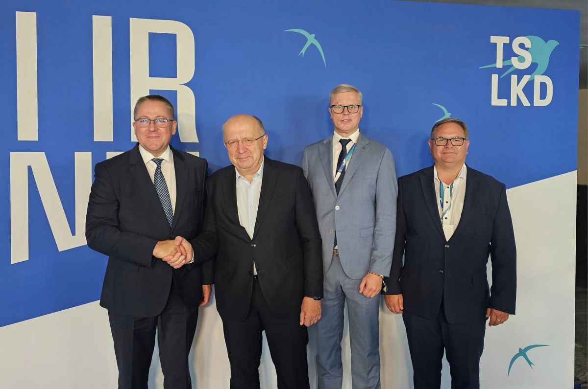 TS-LKD Palangos skyriaus pirmininkas Šarūnas Vaitkus dalyvavo partijos suvažiavime Vilniuje