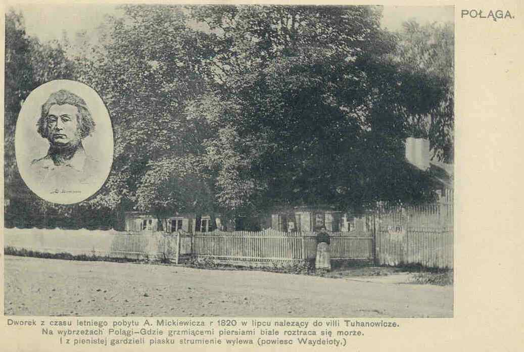 Liepos 18 d. atidengiama memorialinė lenta, skirta Adomui Mickevičiui