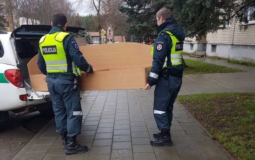 Palangos policijos pareigūnai visuomenei pristatė praėjusių metų veiklos rezultatus