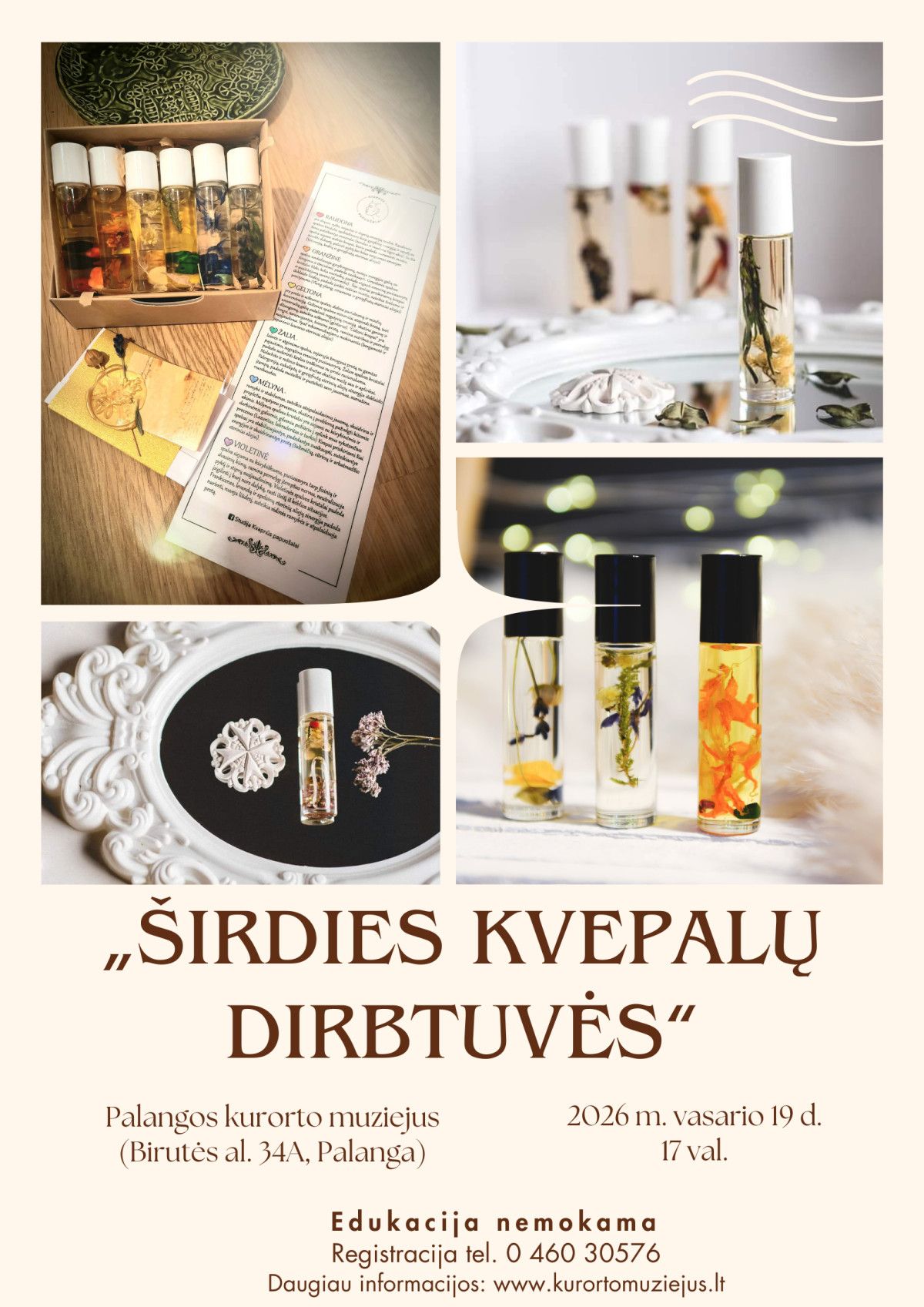 „ŠIRDIES KVEPALŲ DIRBTUVĖS“