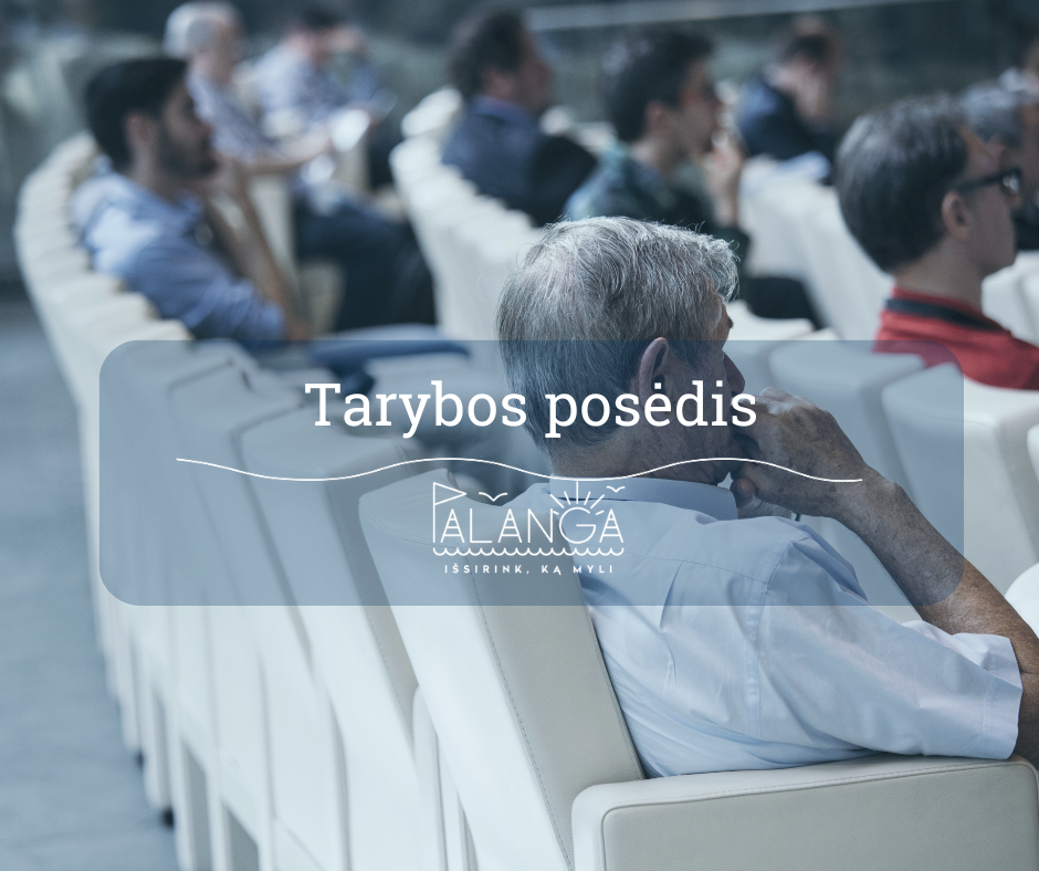 10-ojo šaukimo Palangos miesto savivaldybės tarybos 18-ojo posėdžio, vyksiančio 2024 m. spalio 31 d. 9 val. savivaldybės administracijos salėje, Gintaro g. 33A, Palangoje, darbotvarkė