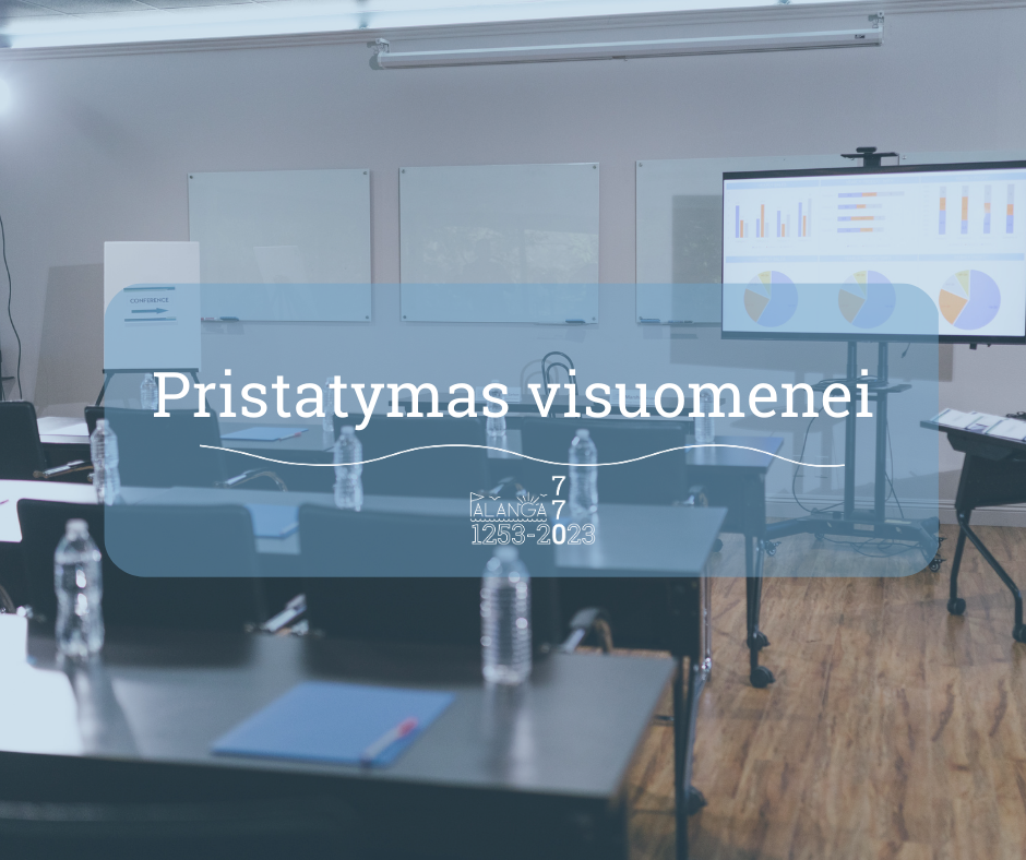 Palangos miesto savivaldybės administracija kviečia susipažinti su Palangos m. sav. 2023-2025 m. strateginio veiklos plano projektu